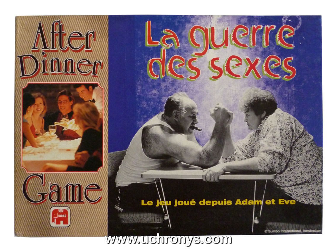 Jeu la guerre des sexes. Jeu en très bon état.